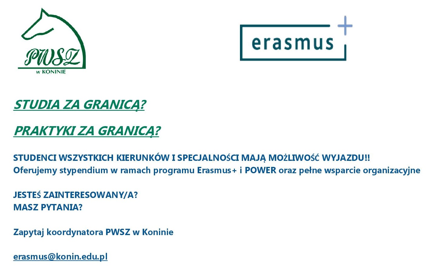 erasmus plakat I