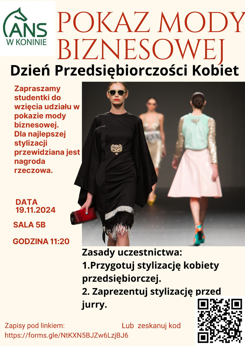 plakat dotyczący tygodnia przedsiębiorczości 1