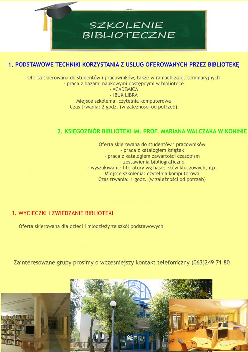 plakat szkolenia